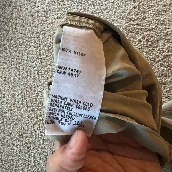 Worldwide Sportsman size‎ XL nylon zip off pants - Picture 9 of 10